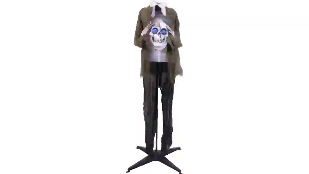 talking skeleton decoration