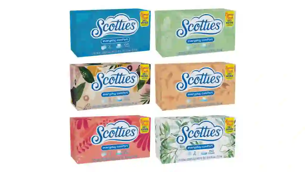 Scotties Facial Tissue Box