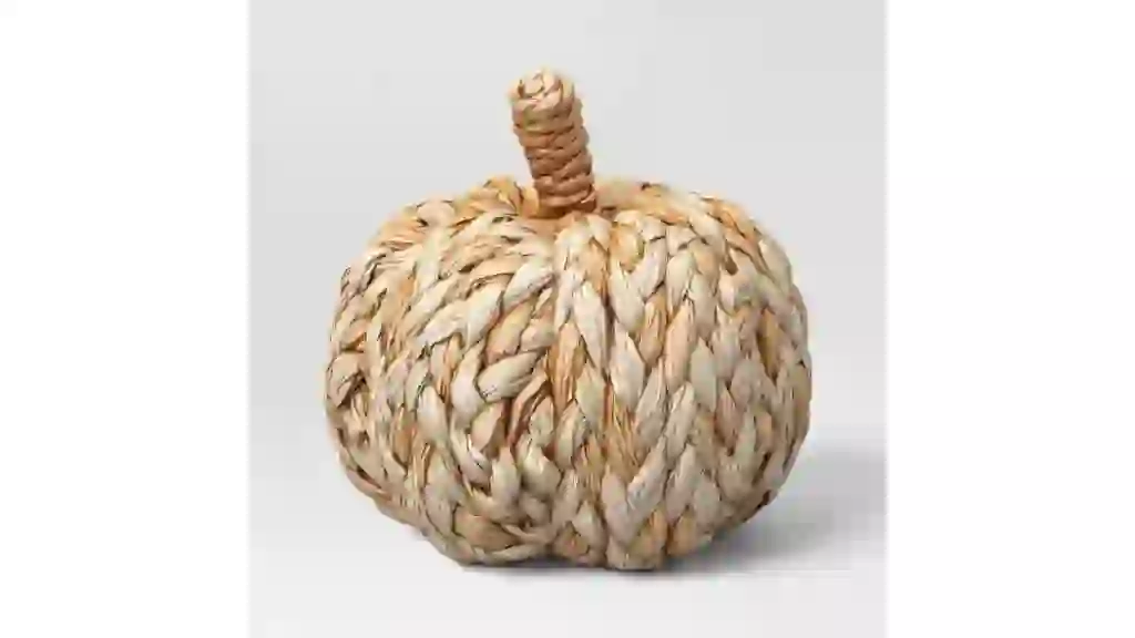 Two-Tone Woven Pumpkin