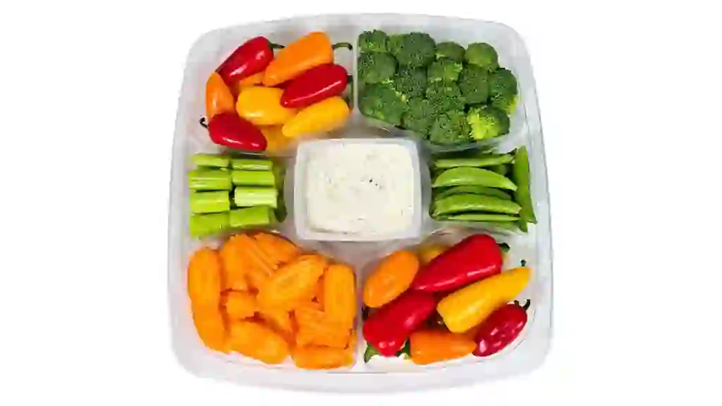 Vegetable Platter with Ranch Dressing Dip, 52 oz