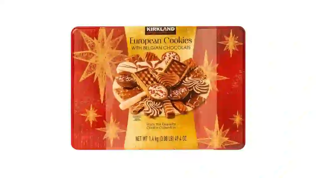 Kirkland Signature European Cookies With Belgian Chocolate, Assortment, 49.4 oz