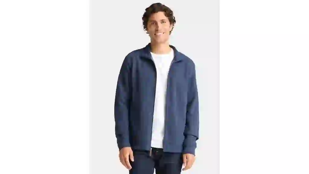 George Men's and Big Men's Full Zip Knit Jacket, Size XS-3XL