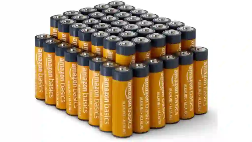 Amazon Basics Amazon Basics 48-Pack AA Alkaline High-Performance Batteries, 1.5 Volt, 10-Year Shelf Life
