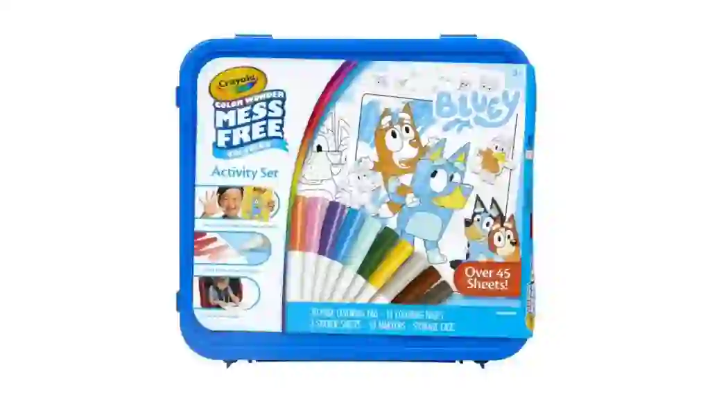 Crayola Color Wonder Bluey Coloring Kit Sams Club