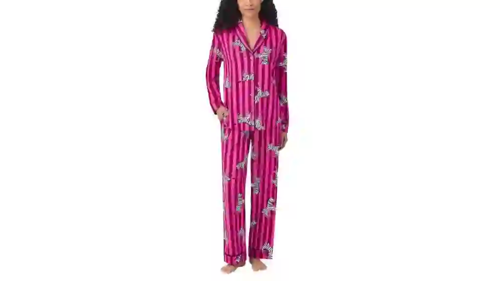 Room Service Women's Shawl Collar Pajama Set Costco