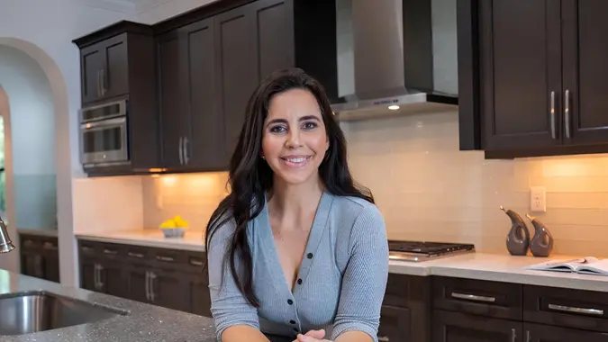 Sam DeBianchi LaViola Florida Realtor in kitchen