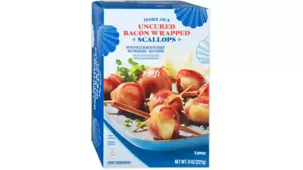 Trader Joe's Uncured Bacon Wrapped Scallops