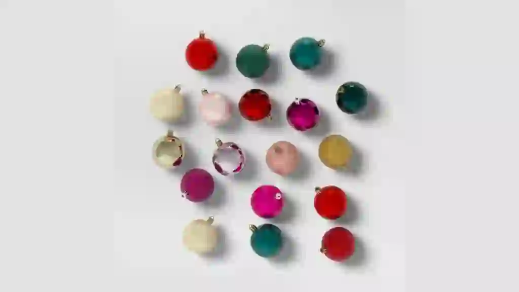 Wondershop 50-Count Christmas Tree Ornament Set Target