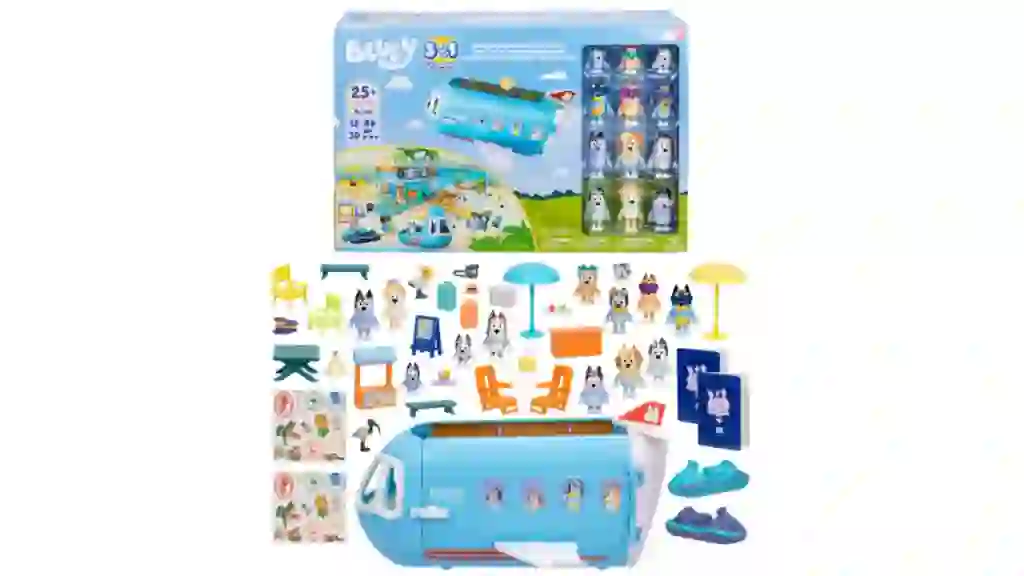 Bluey Transforming Plane Mega Playset