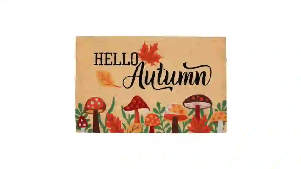 Thanksgiving-Themed Door Mat