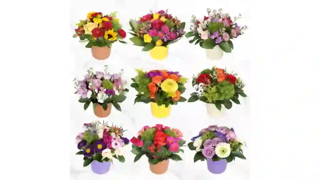 Mini Floral Centerpieces