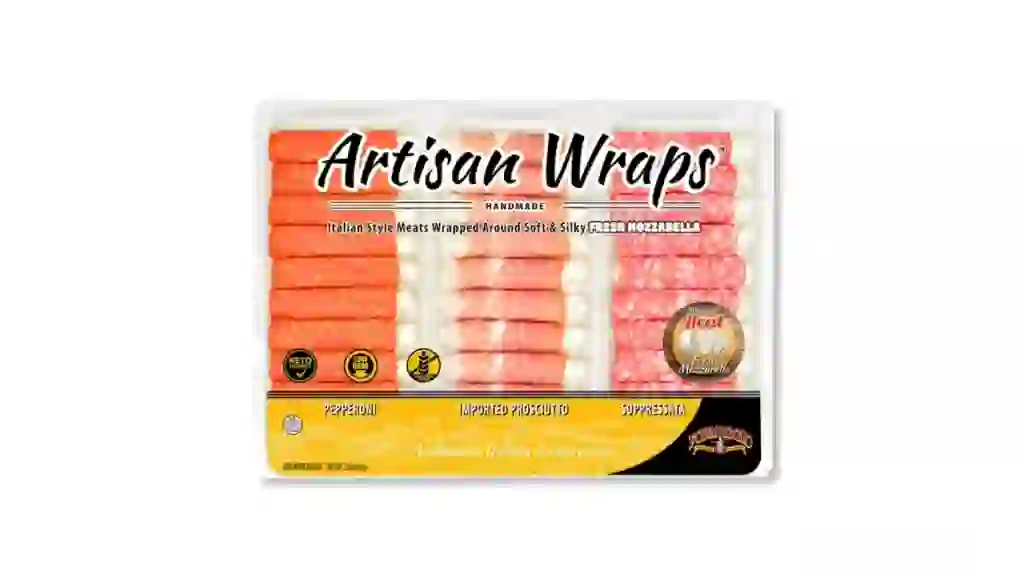 Formaggio Artisan Meat and Mozzarella Variety Wraps
