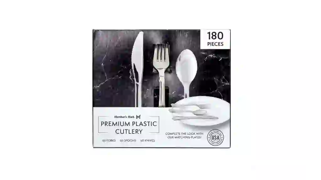 Member's Mark Premium Silver-Look Cutlery Combo