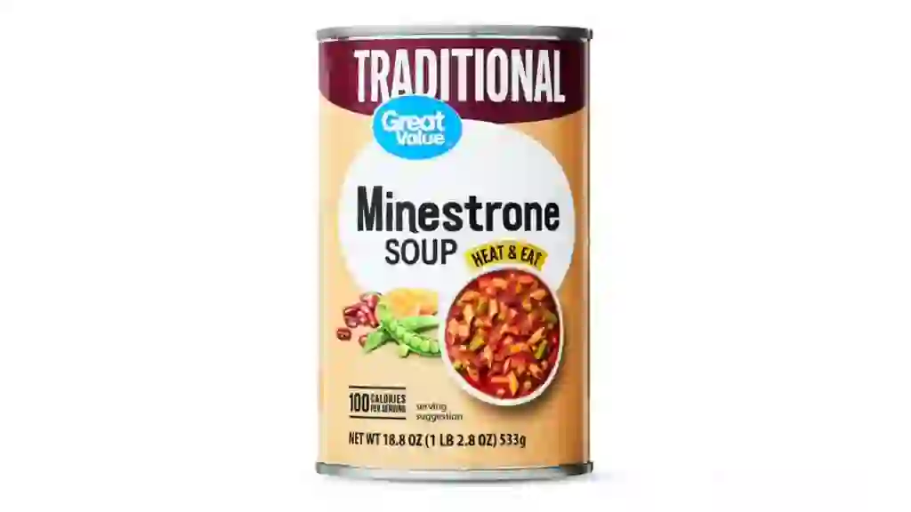 Great Value Traditional Minestrone Soup
