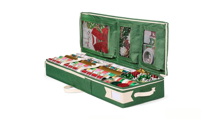 wrapping paper storage