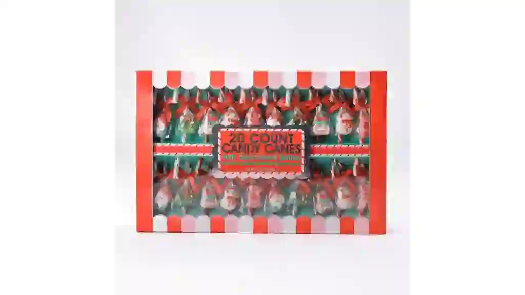 Holiday Candy Canes with Decorated Jellies, 20 ct.