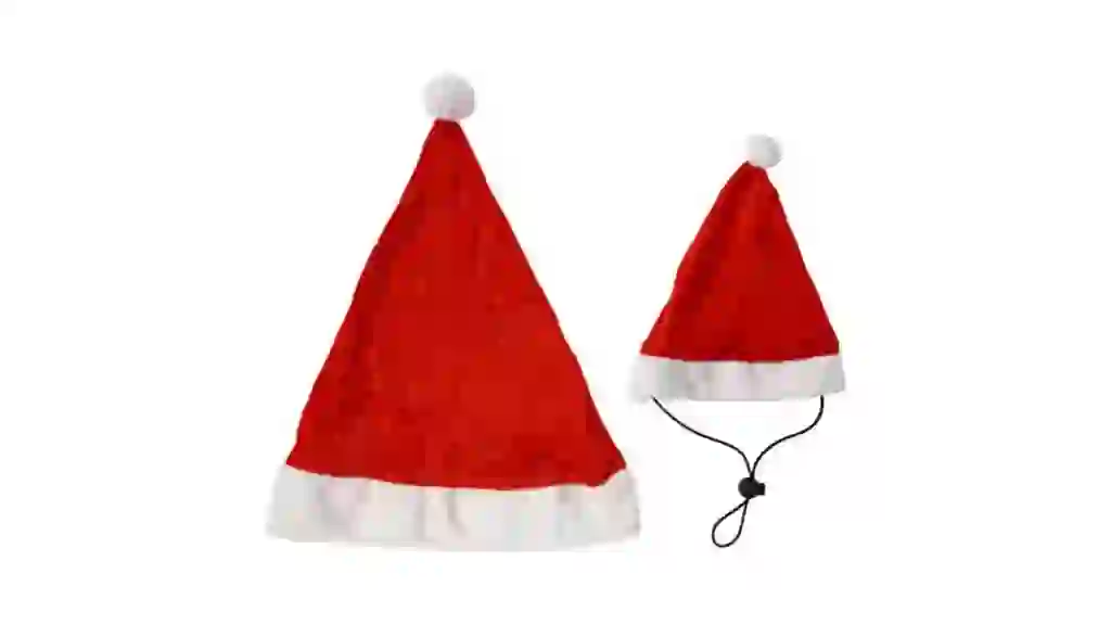 Matching Santa Hat For Pet & Owner 2-Piece Set