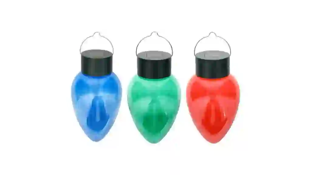 Extra Large Solar Christmas Bulb Light, 1 ct.