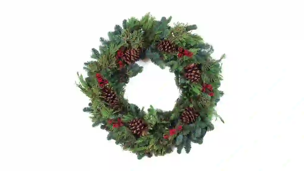 24" Premium Fresh Wreath