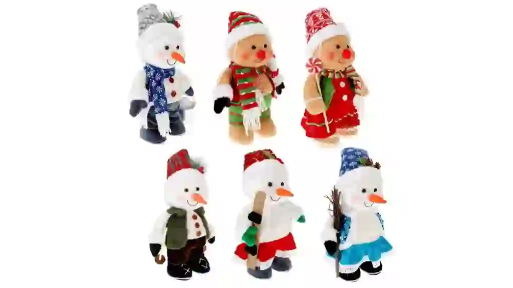 Standing Shelf Christmas Figurines