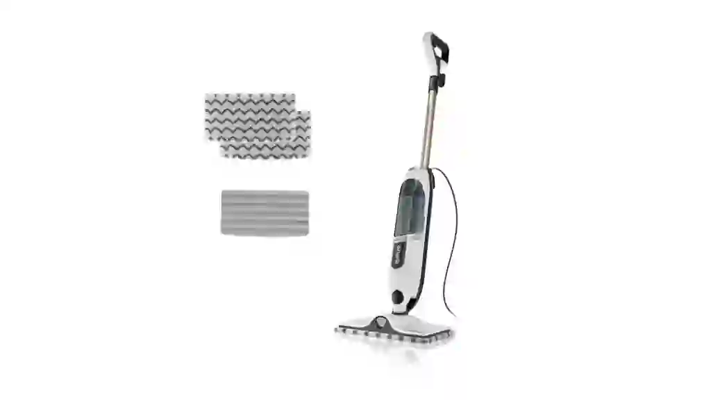 Shark SteamSpot Steam Mop with Steam Blaster, 3 Steam Modes, 3 Washable Pads, XL Water Tank