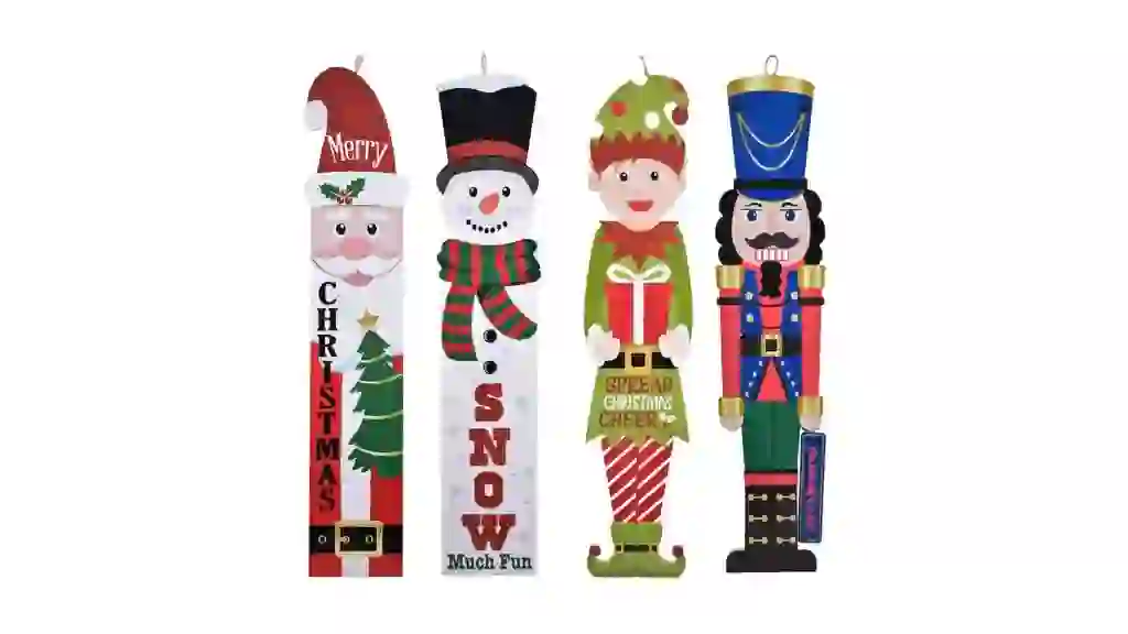 Christmas Porch Leaner, 1-ct.