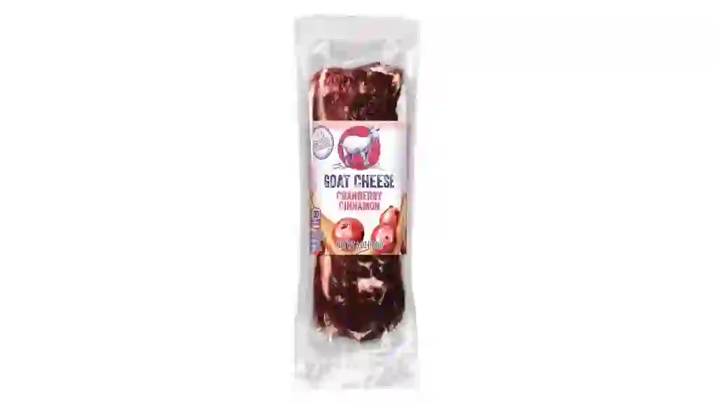 Cranberry Cinnamon Flavored Goat Cheese Log, 6 oz