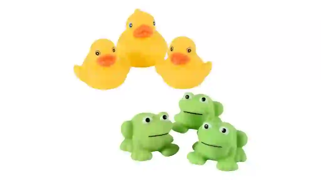 Bathtime Fun Vinyl Bath Toys, 3-ct. Packs