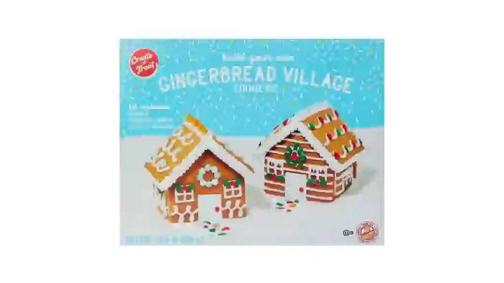 Build Your Own Gingerbread House Village Kit