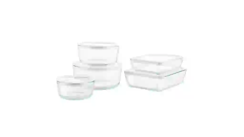 Pyrex 10-piece Ultimate Glass Food Storage Set Costco