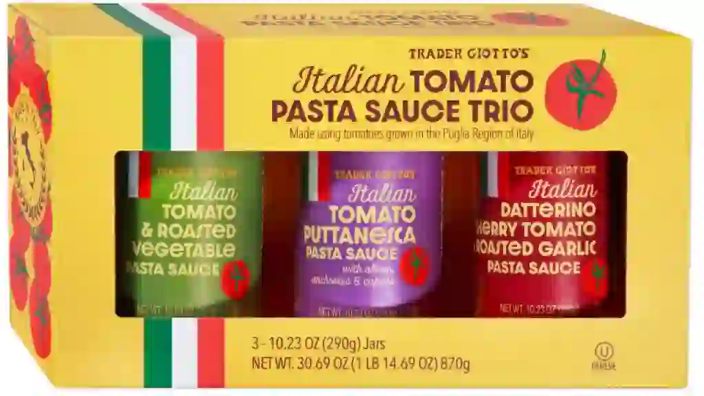 Trader Joes Italian Tomato Pasta Sauce Trio