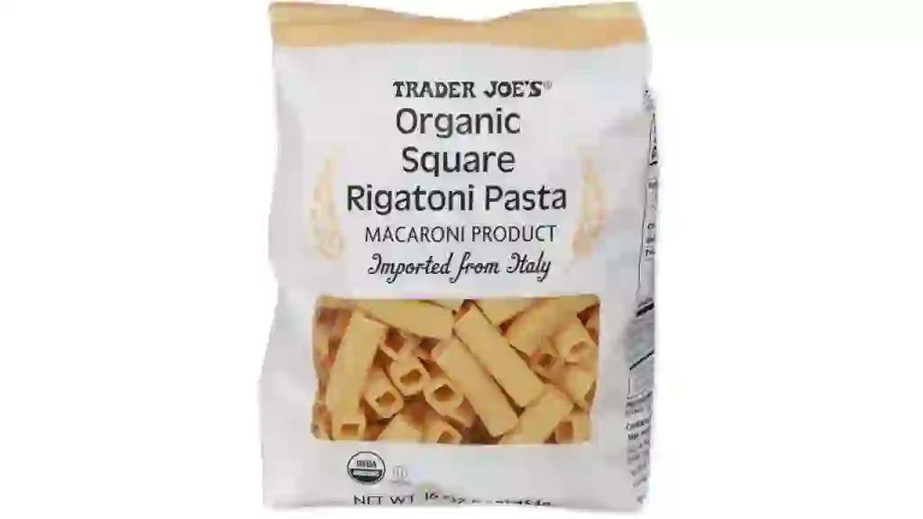 Trader Joe's Organic Square Rigatoni Pasta