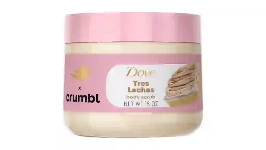 Dove Crumbl Limited Edition Body Scrub Tres Leches