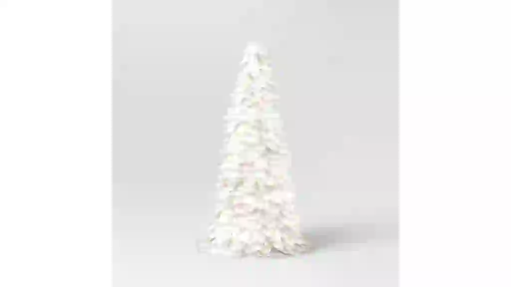 White Feather Christmas Tree