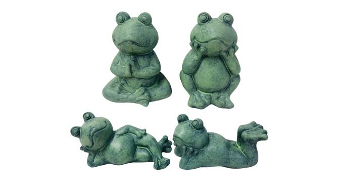 garden frog decor