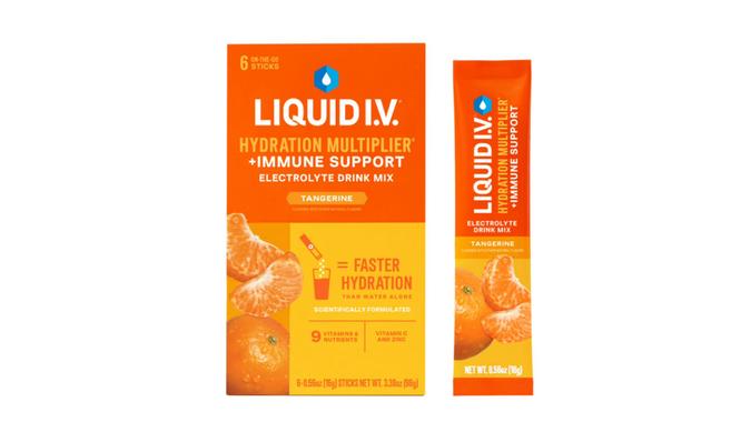 liquid IV tangerine