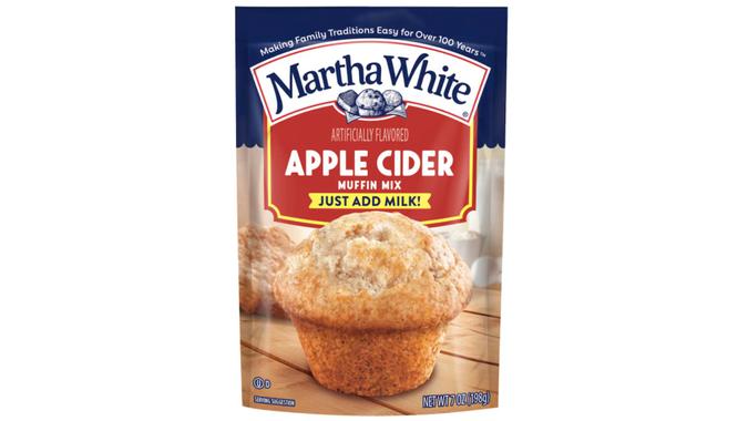 martha white apple cider muffin mix