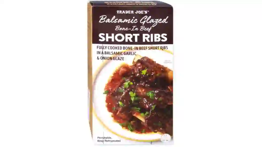 Balsamic Glazed Bone-In Beef Short Ribs