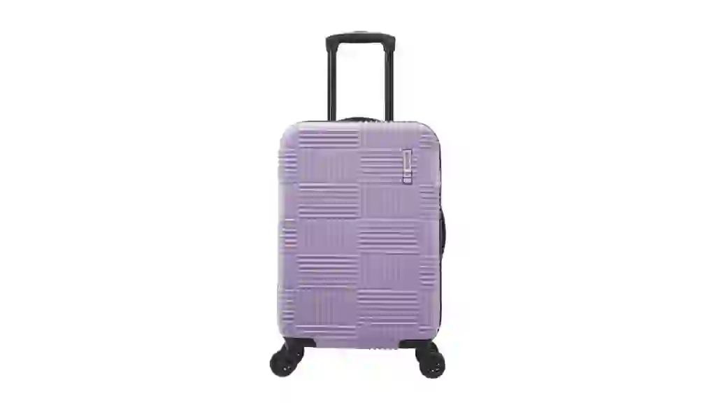 American Tourister NXT Hardside Large Checked Spinner Suitcase