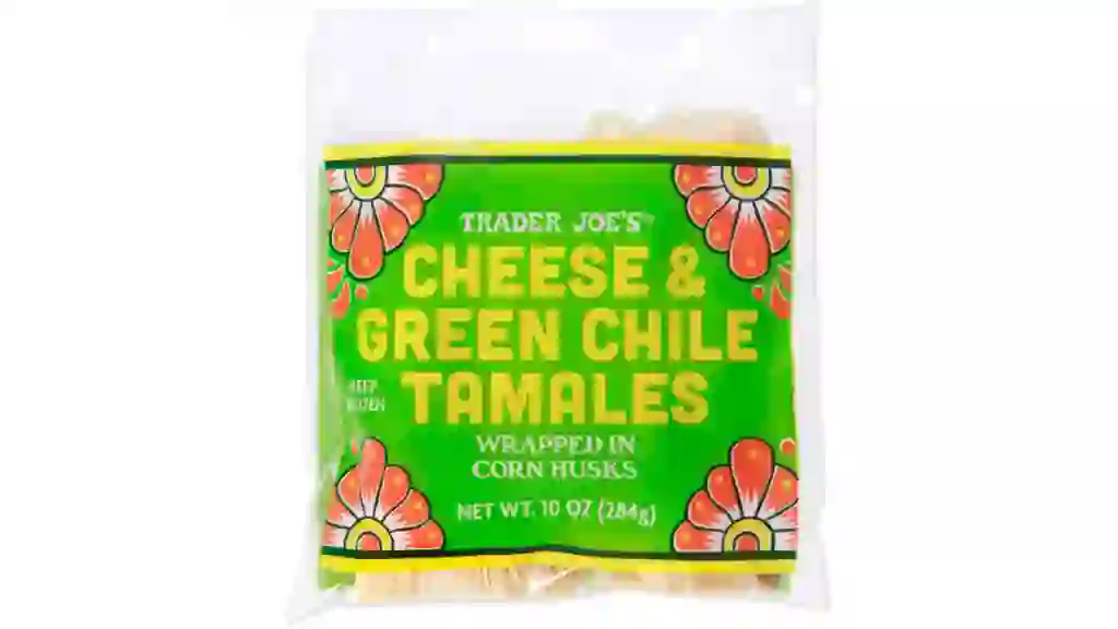 Cheese and Green Chile Tamales