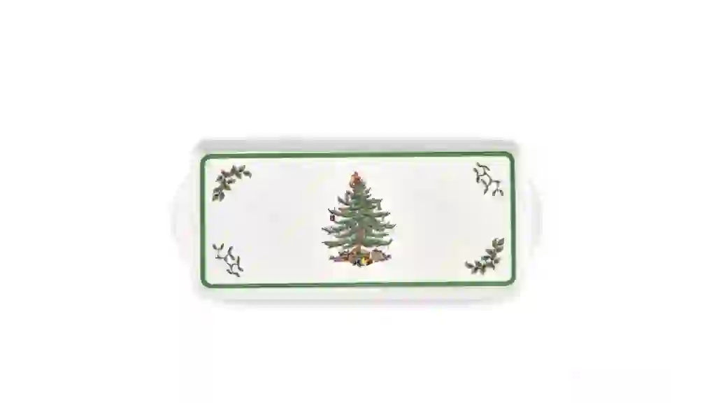 Spode Christmas Tree Sandwich Tray