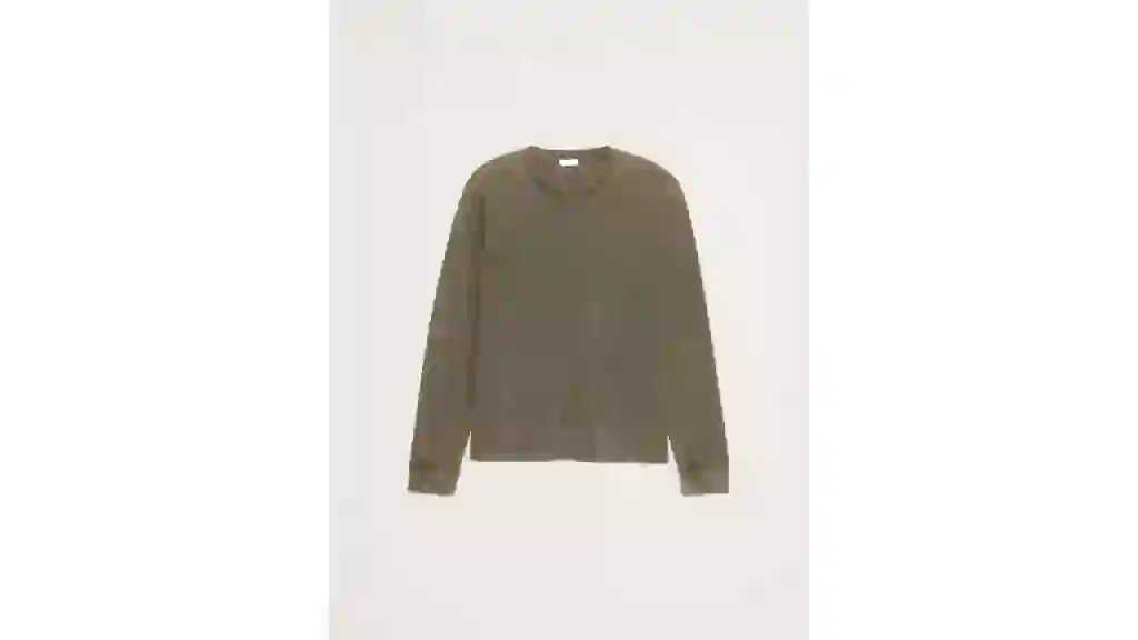 Sun-Washed Cotton Long-Sleeve T-Shirt