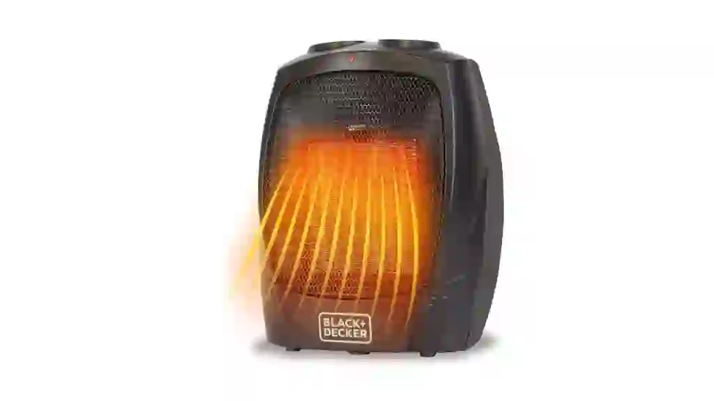 BLACK+DECKER Personal Ceramic Indoor Heater Black