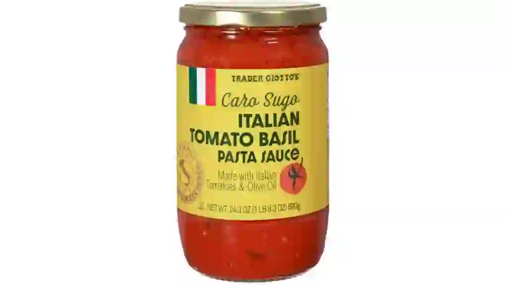Caro Sugo Italian Tomato Basil Pasta Sauce Trader Joes