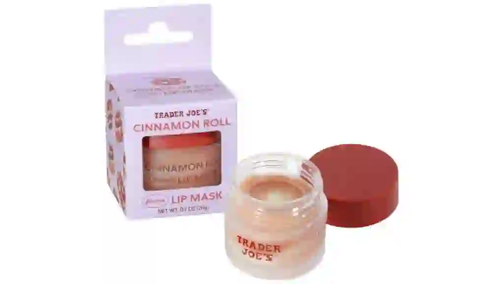 Cinnamon Roll Flavored Lip Mask Trader Joes