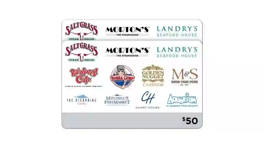 Landry's Multi-Brand Restaurant Gift Cards Costco