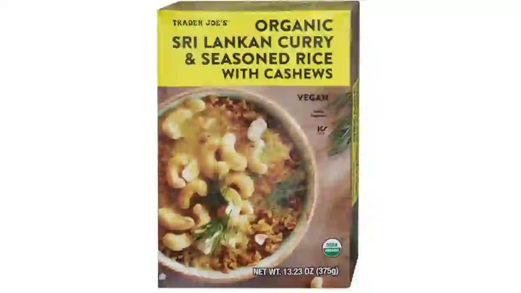 Organic Sri Lankan Curry & Rice Trader Joes