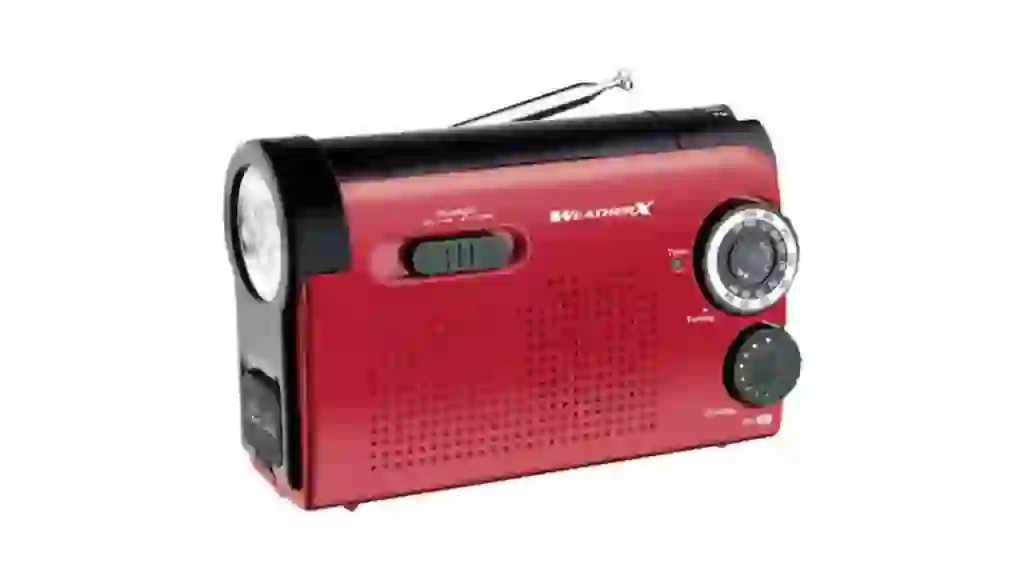 WeatherX Weatherband AM/FM Radio With Flashlight