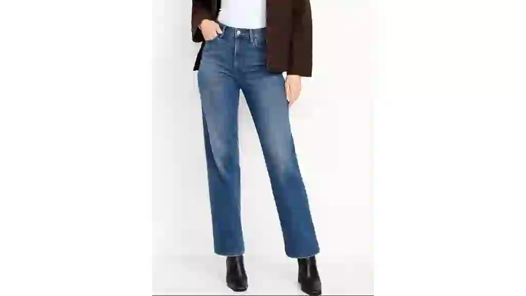 High-Waisted Wow Loose Jeans