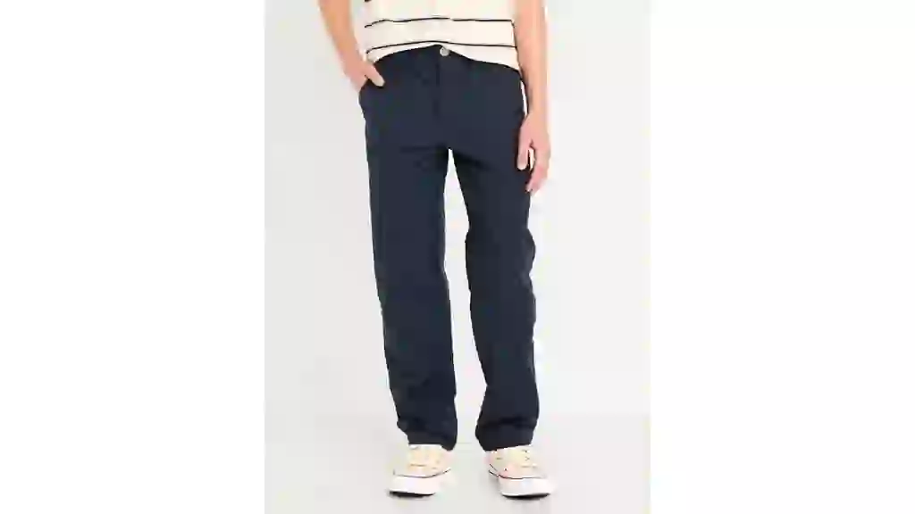 Canvas Straight-Leg Utility Pants for Boys